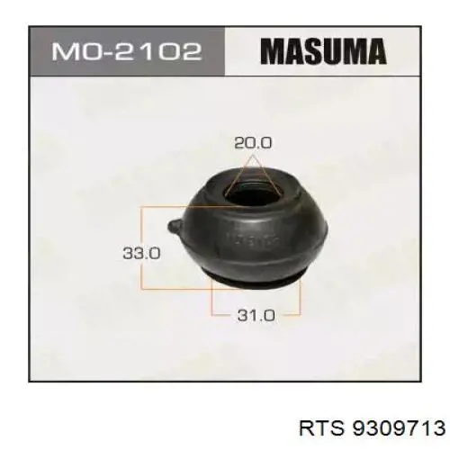 Rodamiento superior RTS 9309713