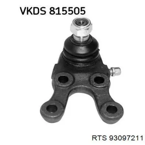 Rótula de suspensión inferior derecha RTS 93097211 precio, desde 46,25 EUR