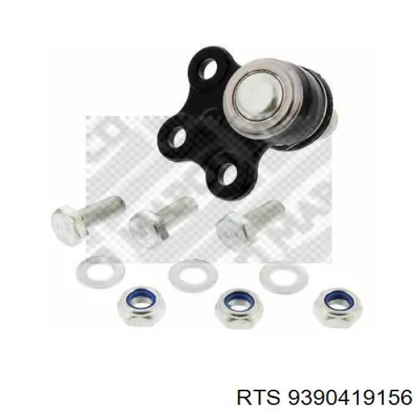 Rótula de suspensión inferior derecha RTS 9390419156 precio, desde 38,00 EUR