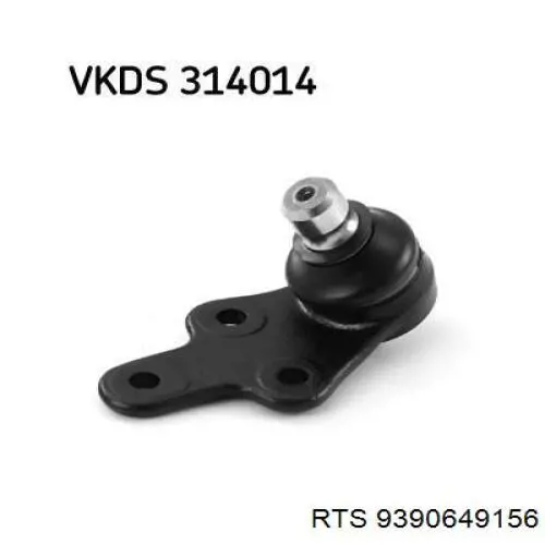 Rótula de suspensión inferior derecha RTS 9390649156 precio, desde 41,27 EUR