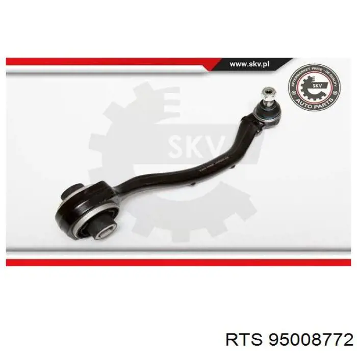 Brazo inferior izquierdo de la suspensión delantera 95008772 RTS