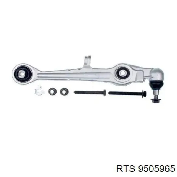 Brazo inferior izquierdo/derecho de suspensión delantera 9505965 RTS