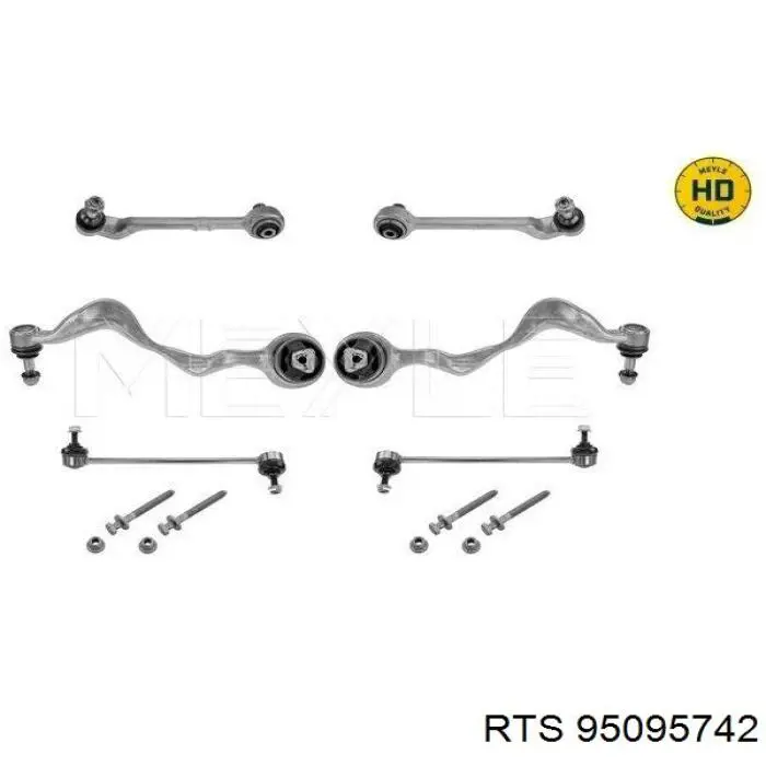 Brazo inferior izquierdo de la suspensión delantera RTS 95095742 precio, desde 212,59 EUR