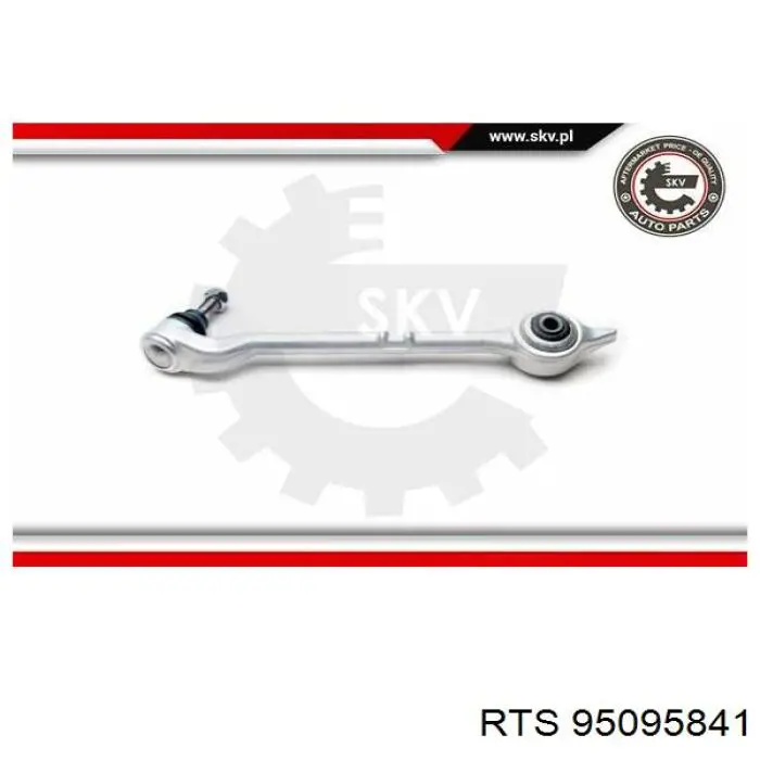 Brazo inferior derecho de la suspensión delantera 95095841 RTS