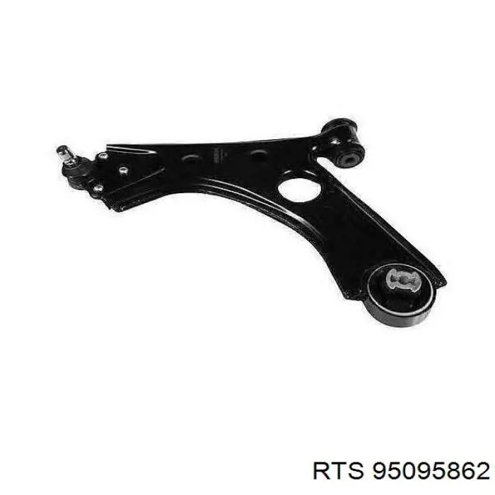 Brazo inferior izquierdo de la suspensión delantera RTS 95095862
