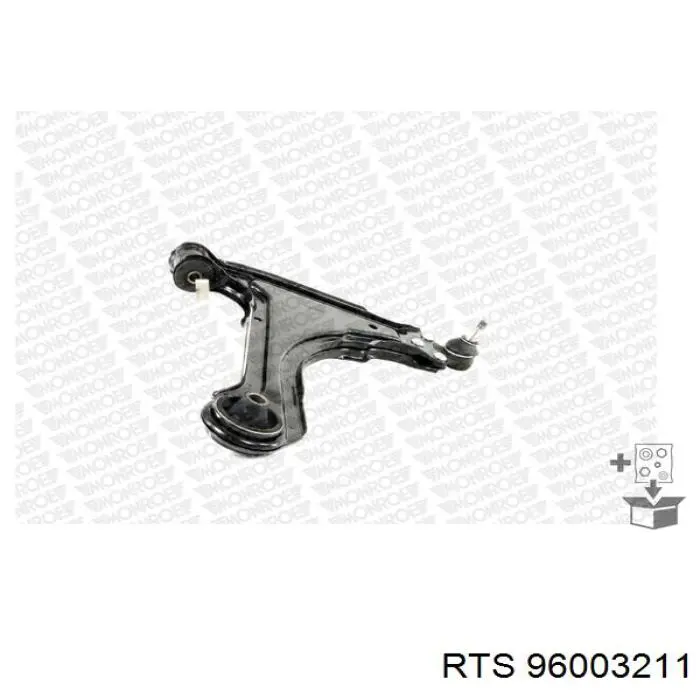 Brazo inferior derecho de la suspensión delantera RTS 96003211 precio, desde 143,16 EUR