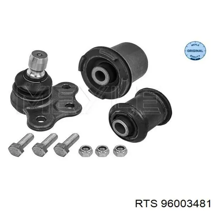 Brazo inferior derecho de la suspensión delantera 96003481 RTS