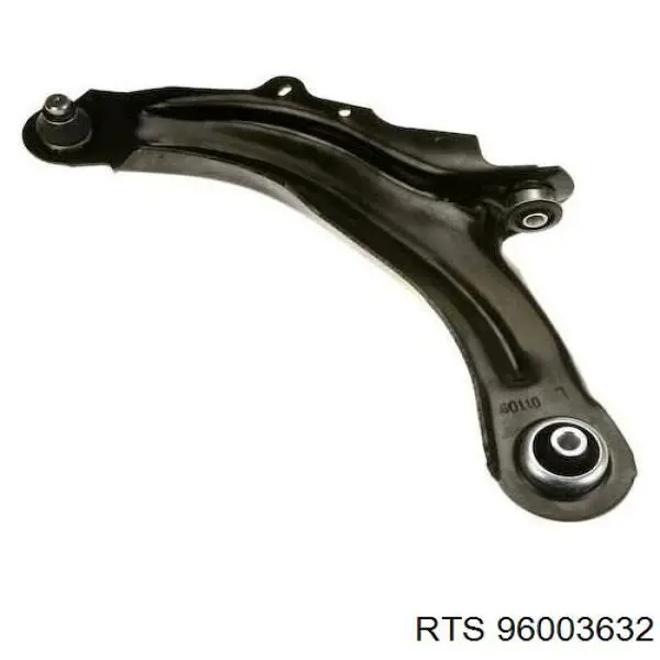 Brazo inferior izquierdo de la suspensión delantera 96003632 RTS