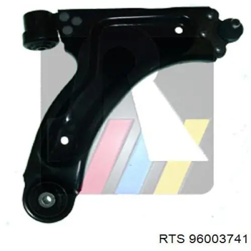Brazo inferior derecho de la suspensión delantera 96003741 RTS