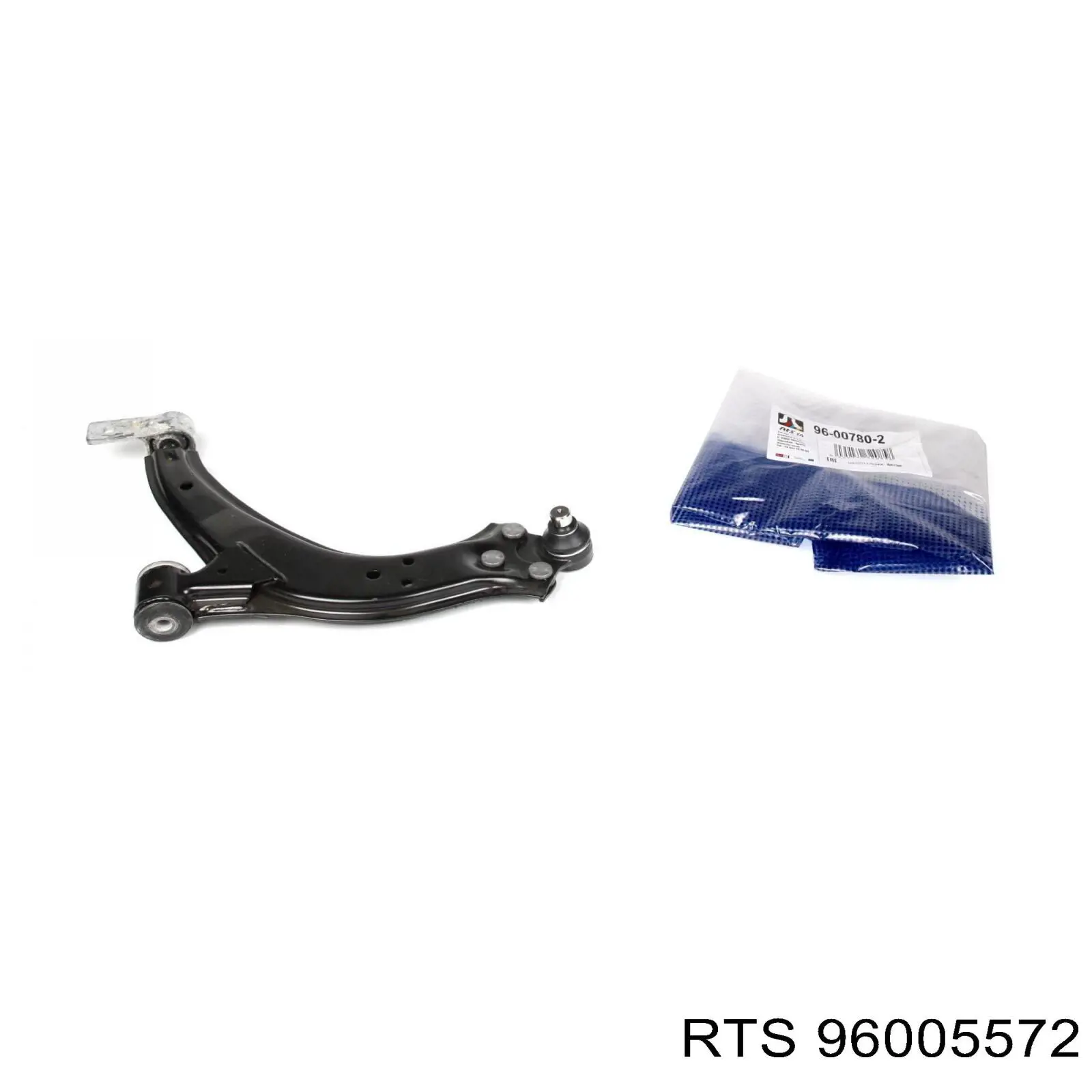 Brazo inferior izquierdo de la suspensión delantera RTS 96005572