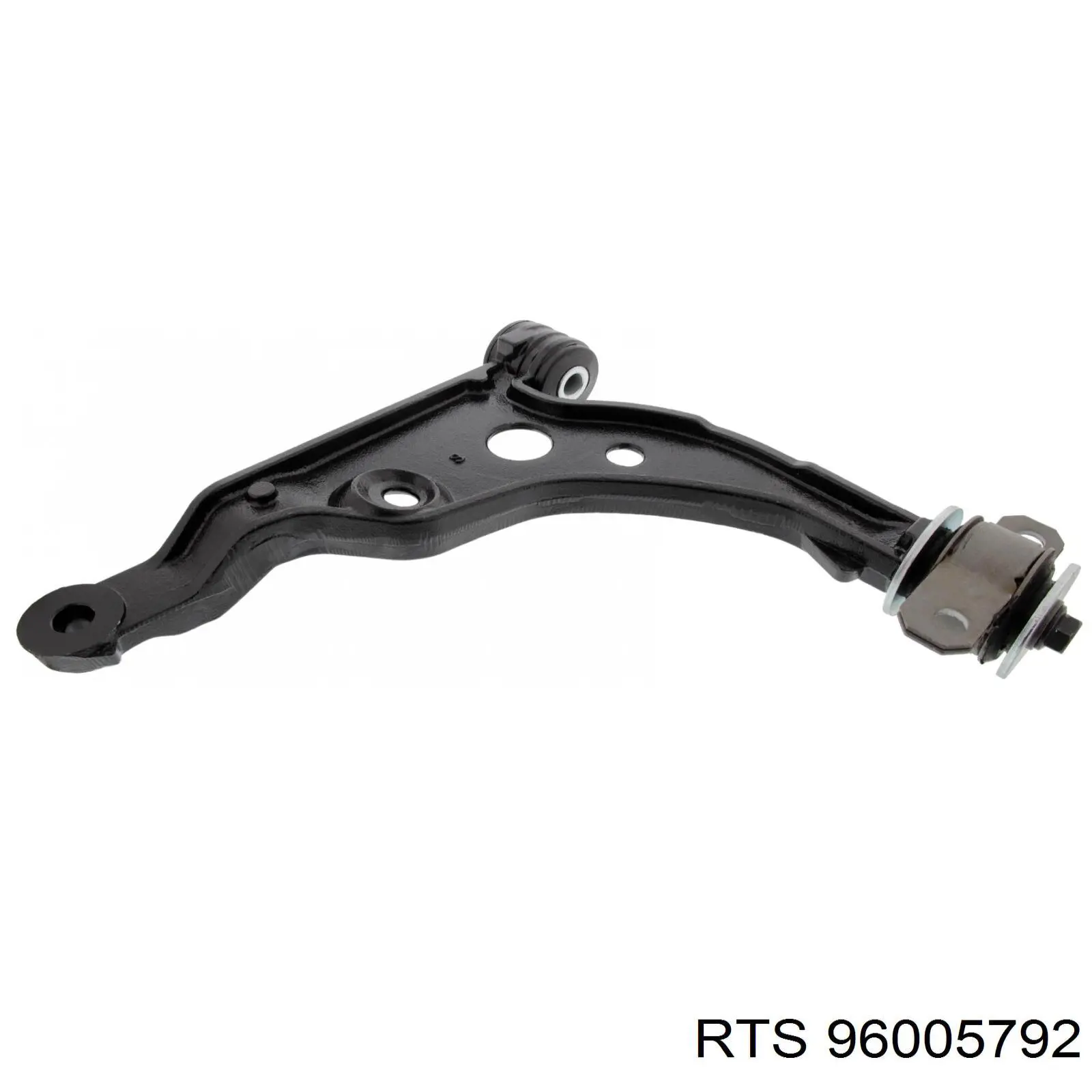 Brazo inferior izquierdo de la suspensión delantera 96005792 RTS