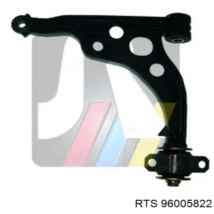 Brazo inferior izquierdo de la suspensión delantera RTS 96005822