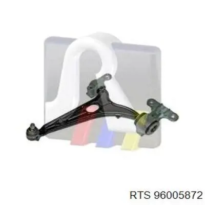 Brazo inferior izquierdo de la suspensión delantera RTS 96005872