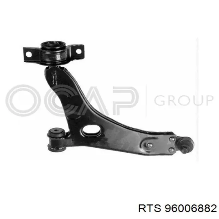 Brazo inferior izquierdo de la suspensión delantera RTS 96006882 precio, desde 91,84 EUR