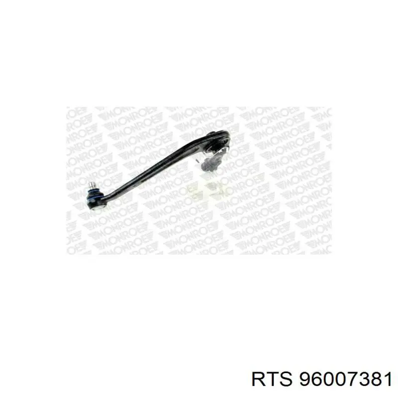 Brazo inferior derecho de la suspensión delantera 96007381 RTS