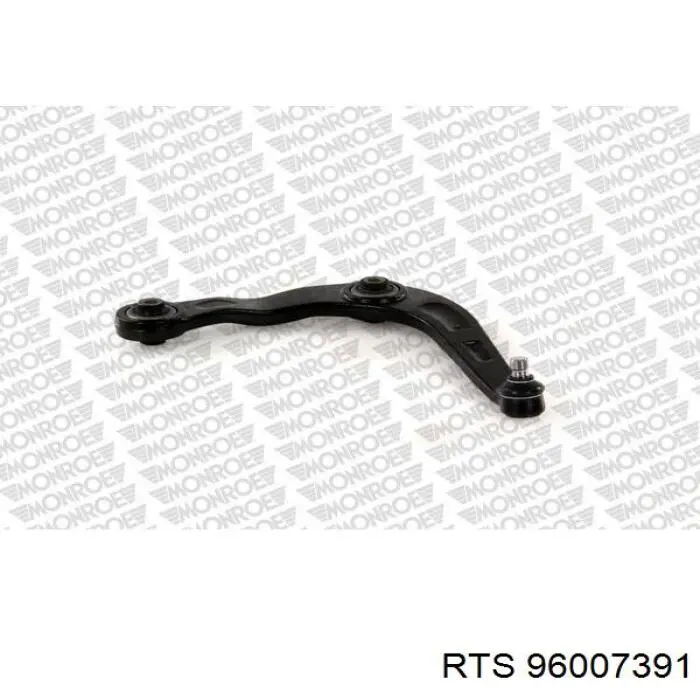 Brazo inferior derecho de la suspensión delantera 96007391 RTS