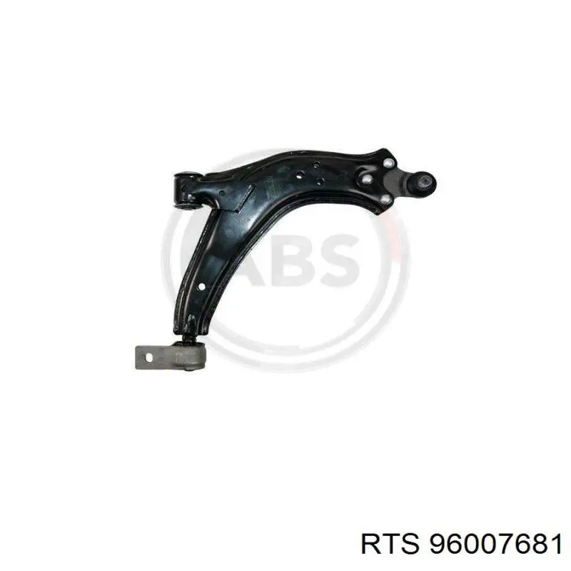 Brazo inferior derecho de la suspensión delantera 96007681 RTS