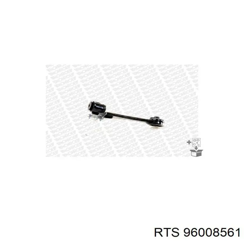 Brazo inferior derecho de la suspensión delantera 96008561 RTS