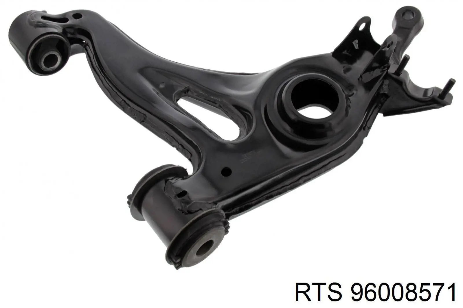 Brazo inferior derecho de la suspensión delantera 96008571 RTS
