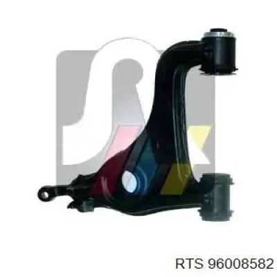 Brazo inferior izquierdo de la suspensión delantera 96008582 RTS