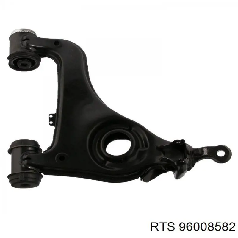 Brazo inferior izquierdo de la suspensión delantera RTS 96008582