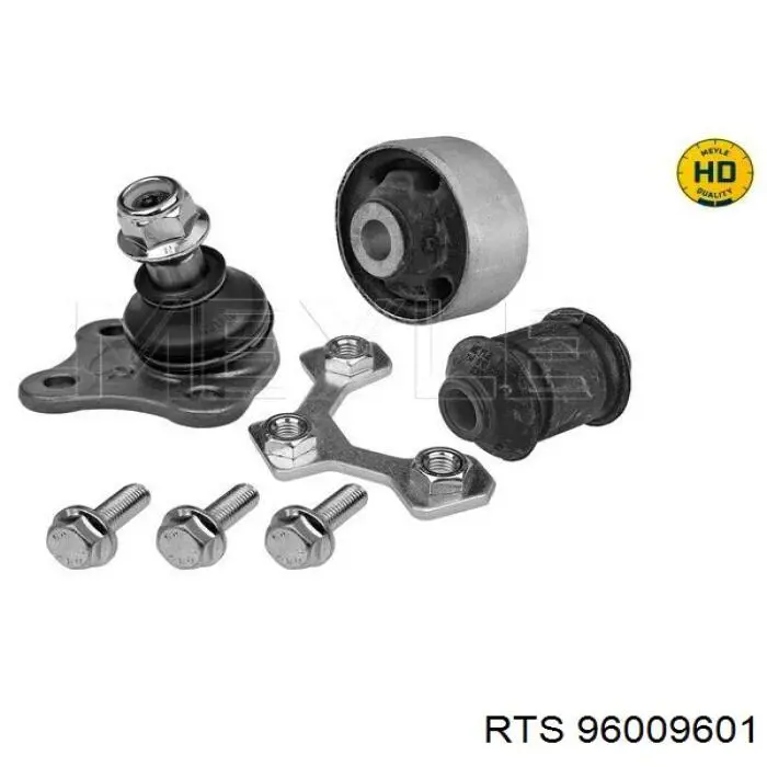 Brazo inferior derecho de la suspensión delantera 96009601 RTS