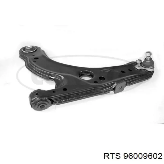 Brazo inferior izquierdo de la suspensión delantera 96009602 RTS