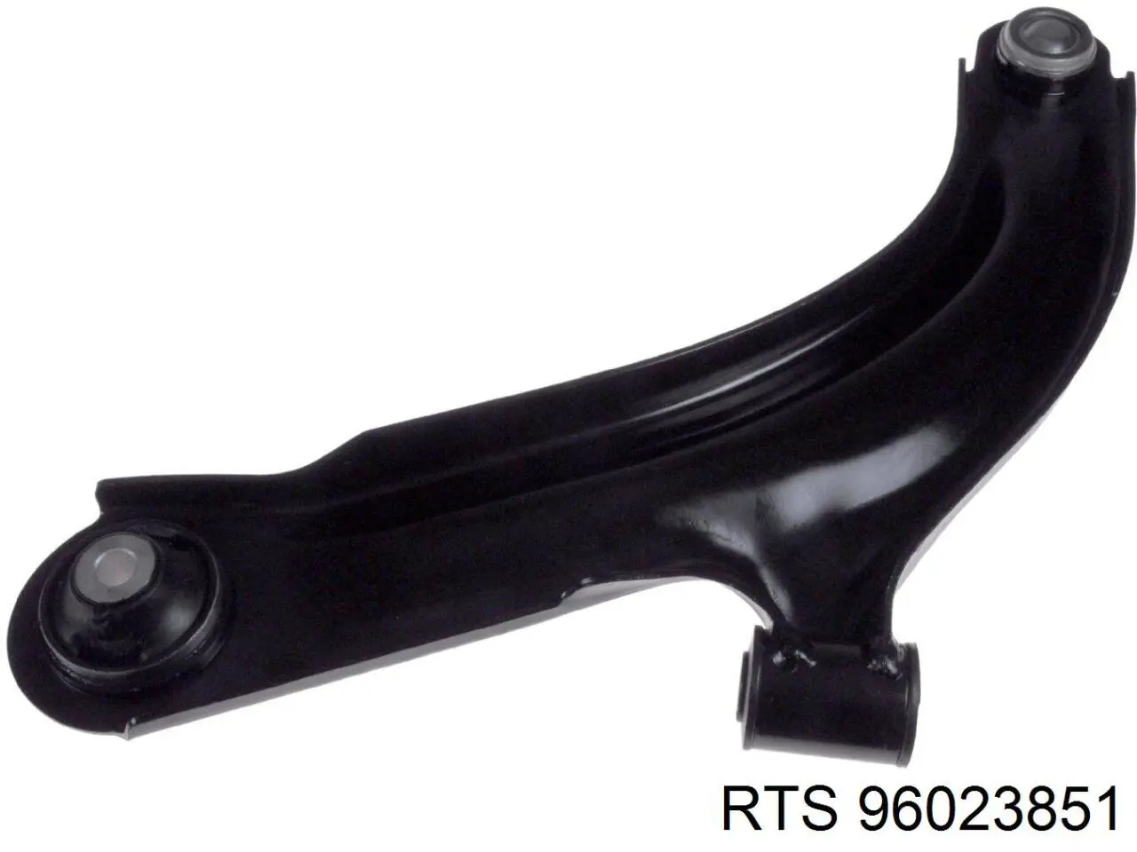 Brazo inferior derecho de la suspensión delantera 96023851 RTS