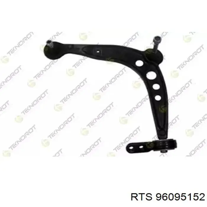 Brazo inferior izquierdo de la suspensión delantera 96095152 RTS