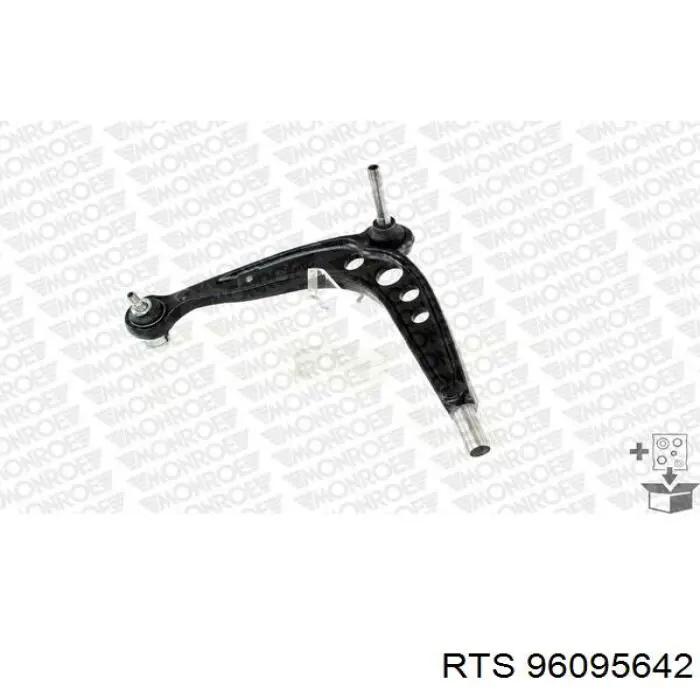 Brazo inferior izquierdo de la suspensión delantera RTS 96095642 precio, desde 102,49 EUR