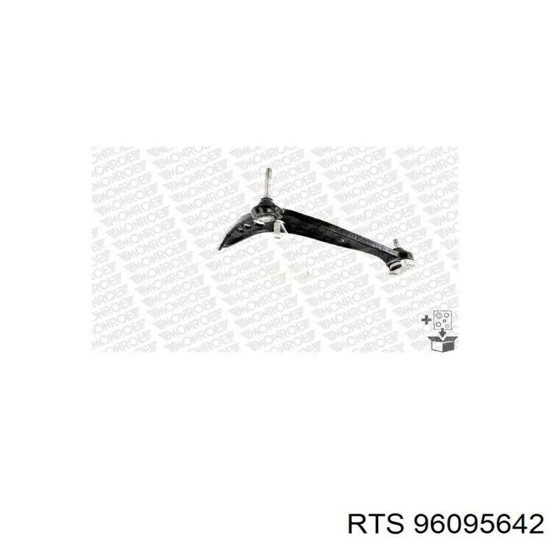 Brazo inferior izquierdo de la suspensión delantera RTS 96095642 precio, desde 102,49 EUR