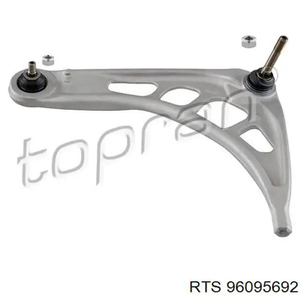 Brazo inferior izquierdo de la suspensión delantera RTS 96095692 precio, desde 220,53 EUR