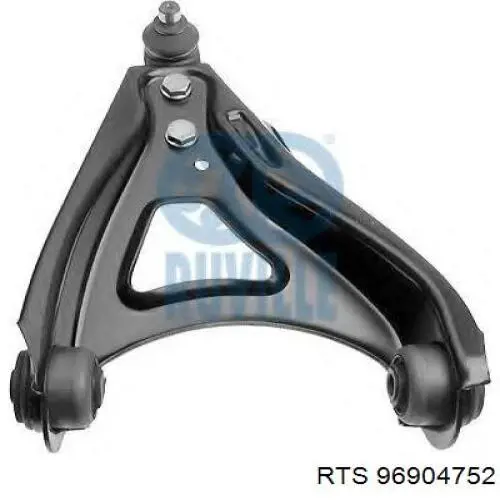 Brazo inferior izquierdo de la suspensión delantera RTS 96904752