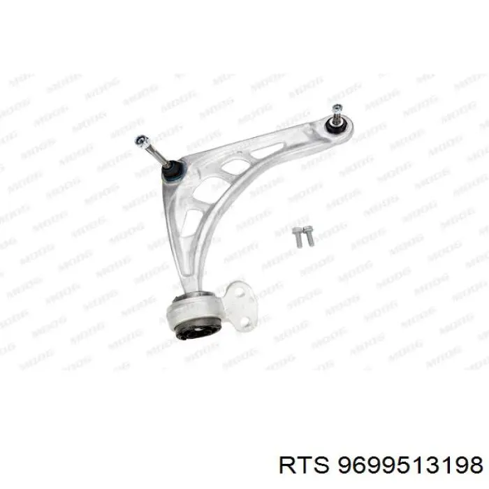 Brazo inferior derecho de la suspensión delantera RTS 9699513198 precio, desde 356,18 EUR