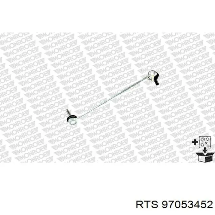 Bieleta estabilizadora delantera izquierda RTS 97053452 precio, desde 26,51 EUR