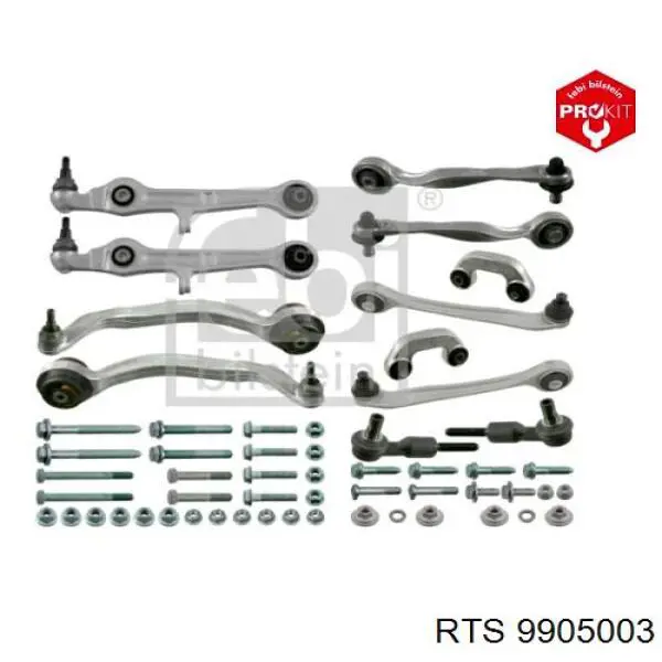 Kit de brazo de suspensión delantera RTS 9905003 precio, desde 322,95 EUR