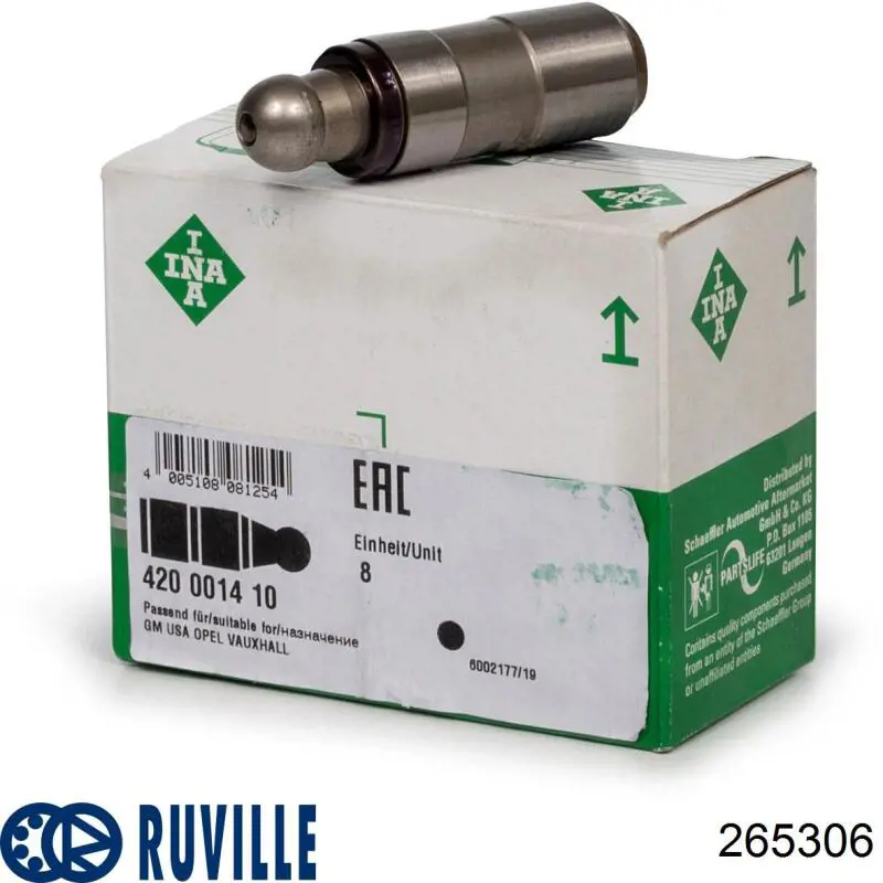 Empujador de válvula Chevrolet Aveo 2 T250, T255