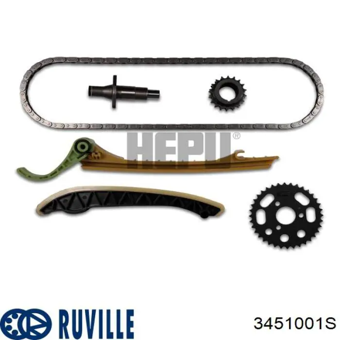 3451001S Ruville kit de cadenas de distribución