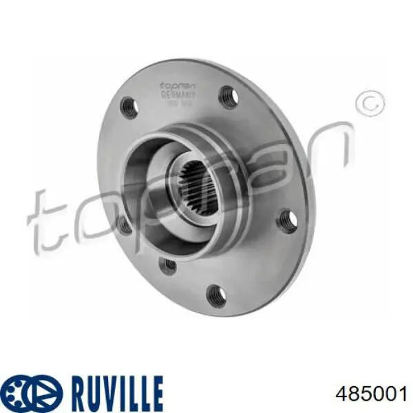 485001 Ruville cubo de rueda trasero