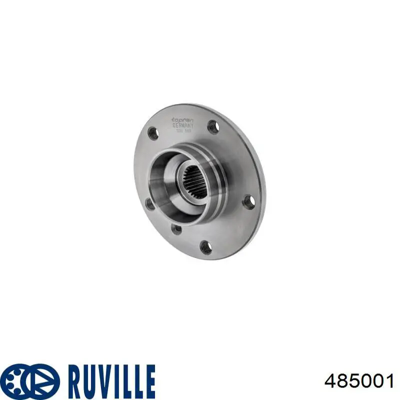 Cubo de rueda trasero 750749 Cautex