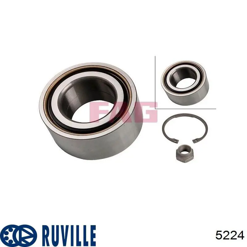 Cubo de rueda trasero Jaguar X-type CF1