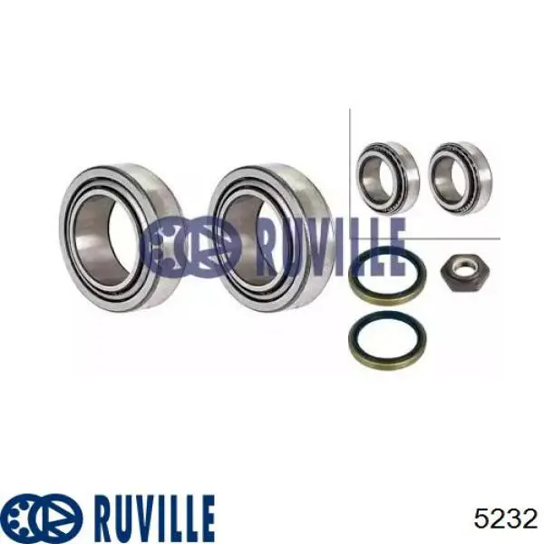 Cojinete de rueda trasero Ford Sierra 1 GBC