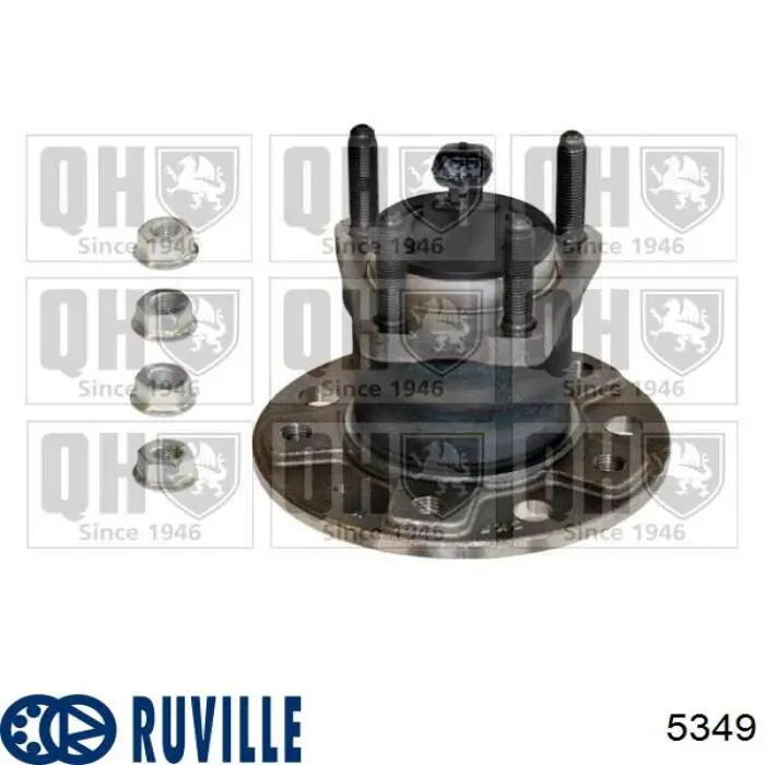 Comprar 5349 Ruville Cubo de rueda, Eje trasero