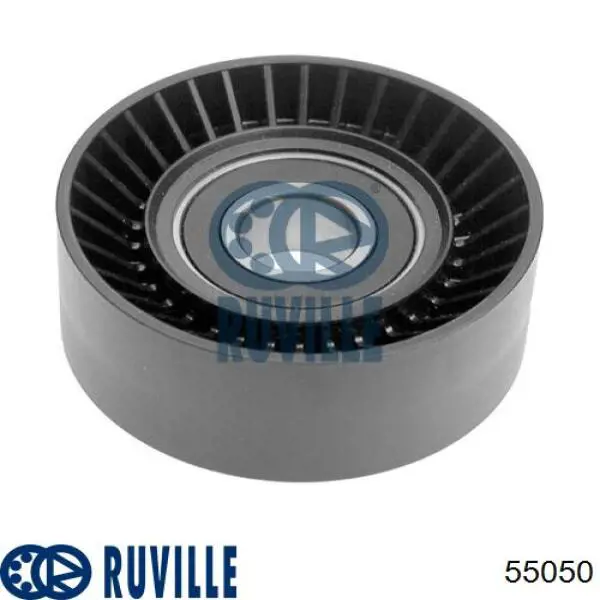 Polea inversión / guía, correa poli V 55050 Ruville
