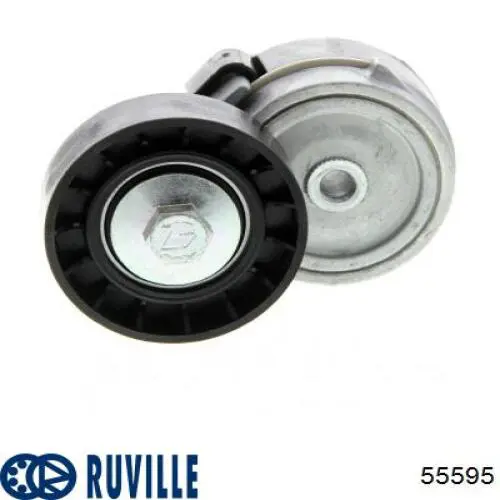 55595 Ruville rodillo, correa trapecial poli v