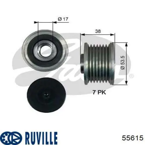 Poleas juego de piezas Renault Espace 4 JK0