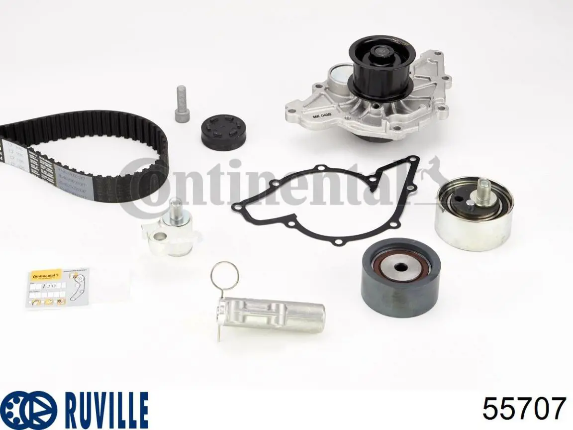 55707 Ruville Polea tensora intermedio de correa dentada