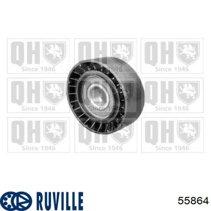 Polea inversión/guía, correa auxiliar servicios Ruville 55864 precio, desde 17,40 EUR