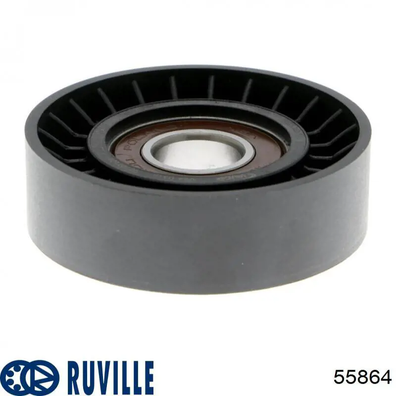 55864 Ruville Polea guía correa poli V