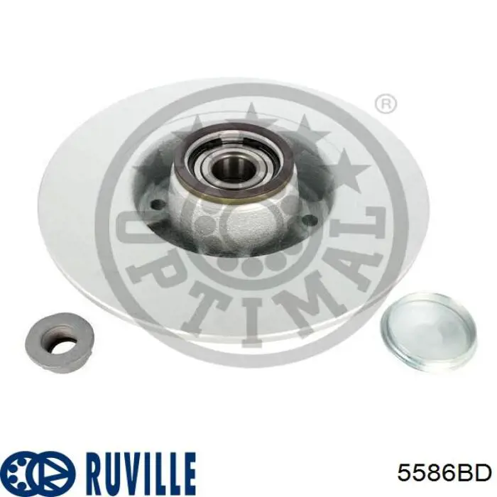 Disco de freno trasero Alfa Romeo 33 905